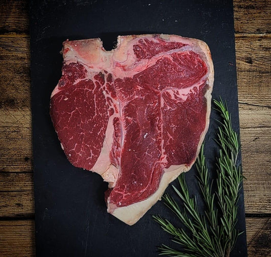 Dry Aged Beef Large T-Bone steak