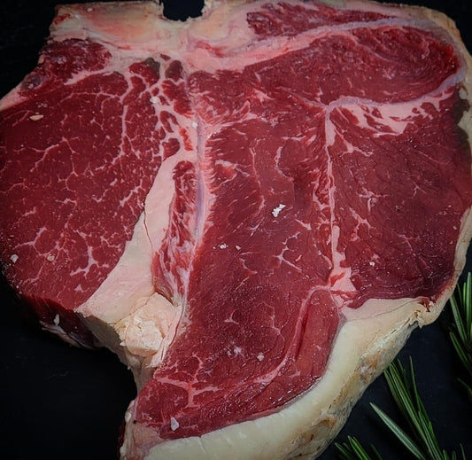 Dry Aged Beef T-Bone steak