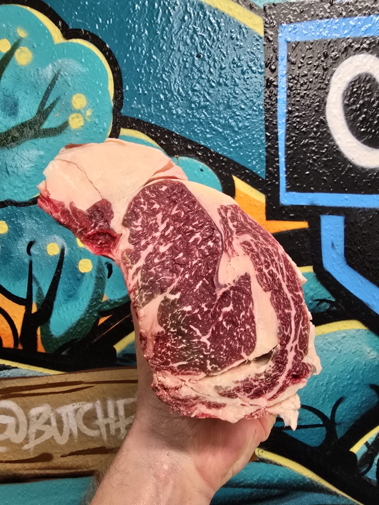 5 year old Jersey ex-dairy Dry Aged Rib Eye Steak