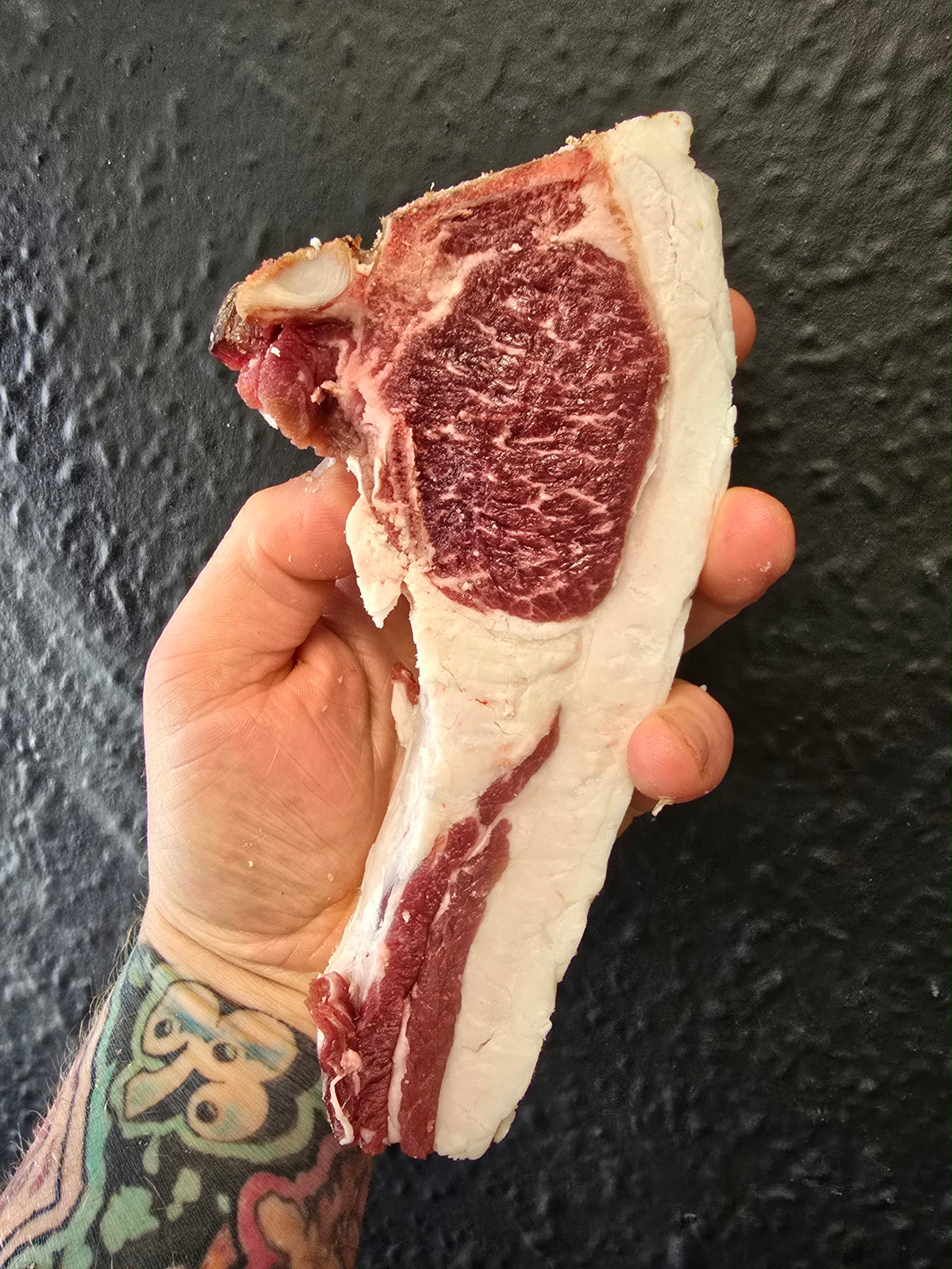 Dry aged shropshire mutton tbones