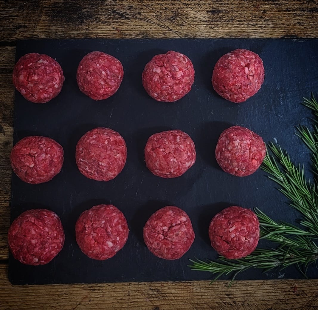 Dry Aged Prime Beef Handmade Meatballs exclusive at Yorkshire Craft ...