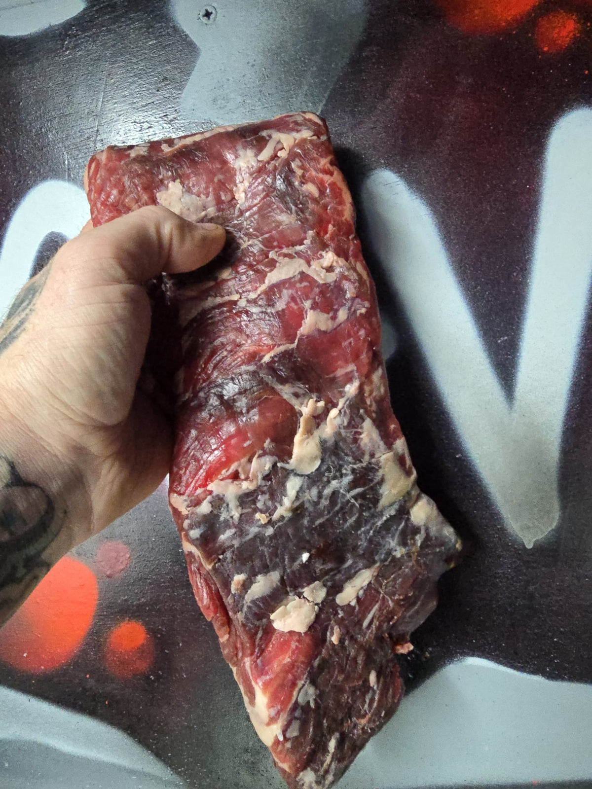Dry aged thin skirt