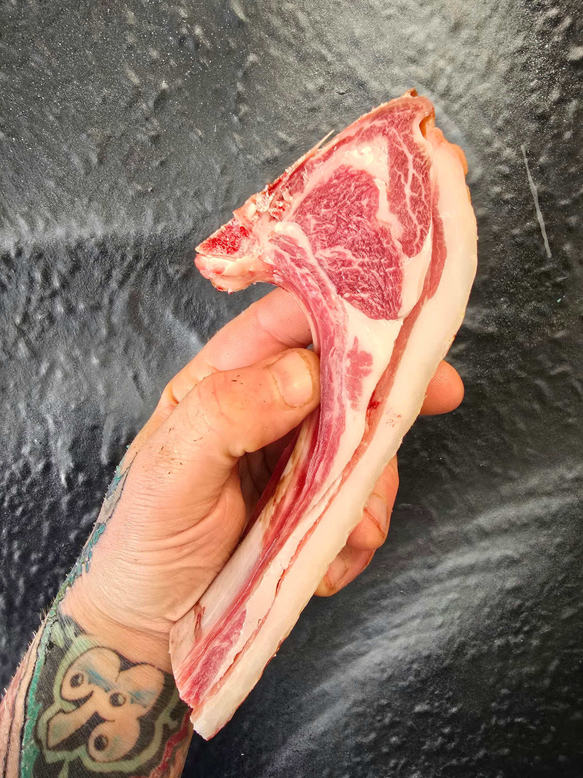 Aged orkney boreray mutton cutlets