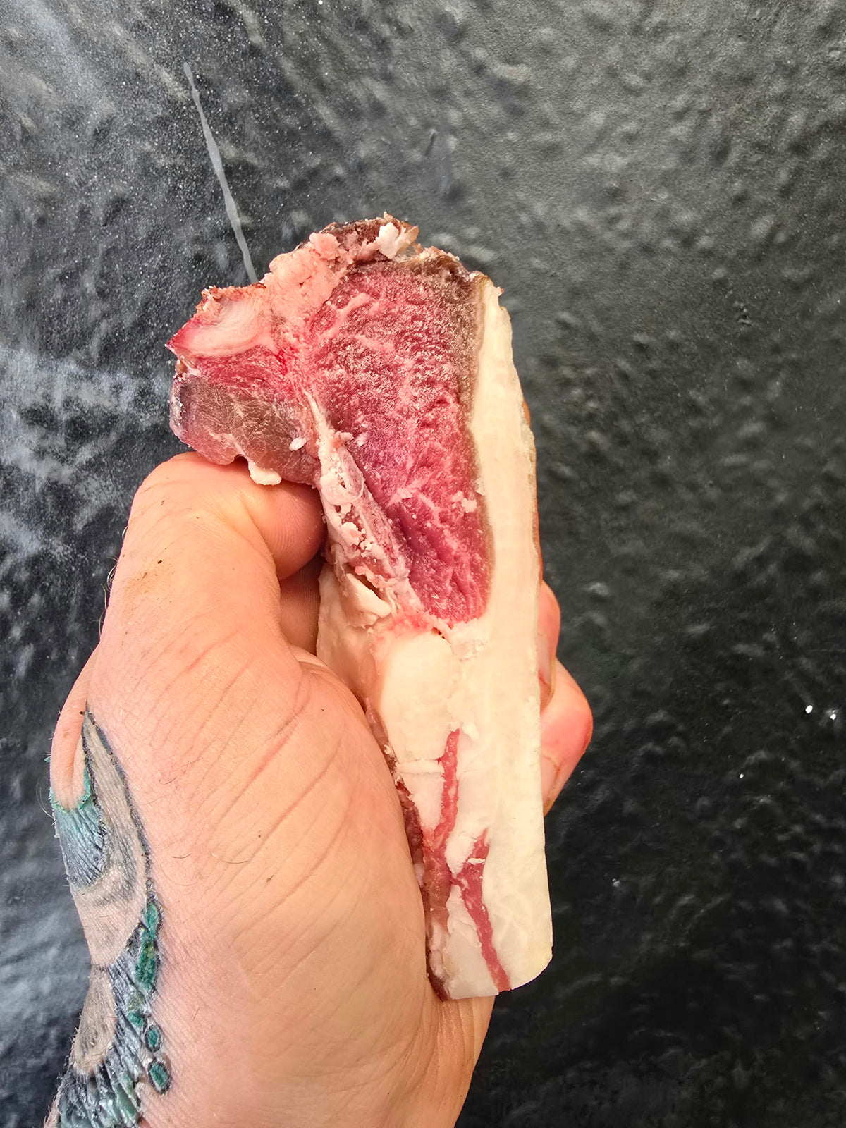 Aged orkney boreray mutton t bone