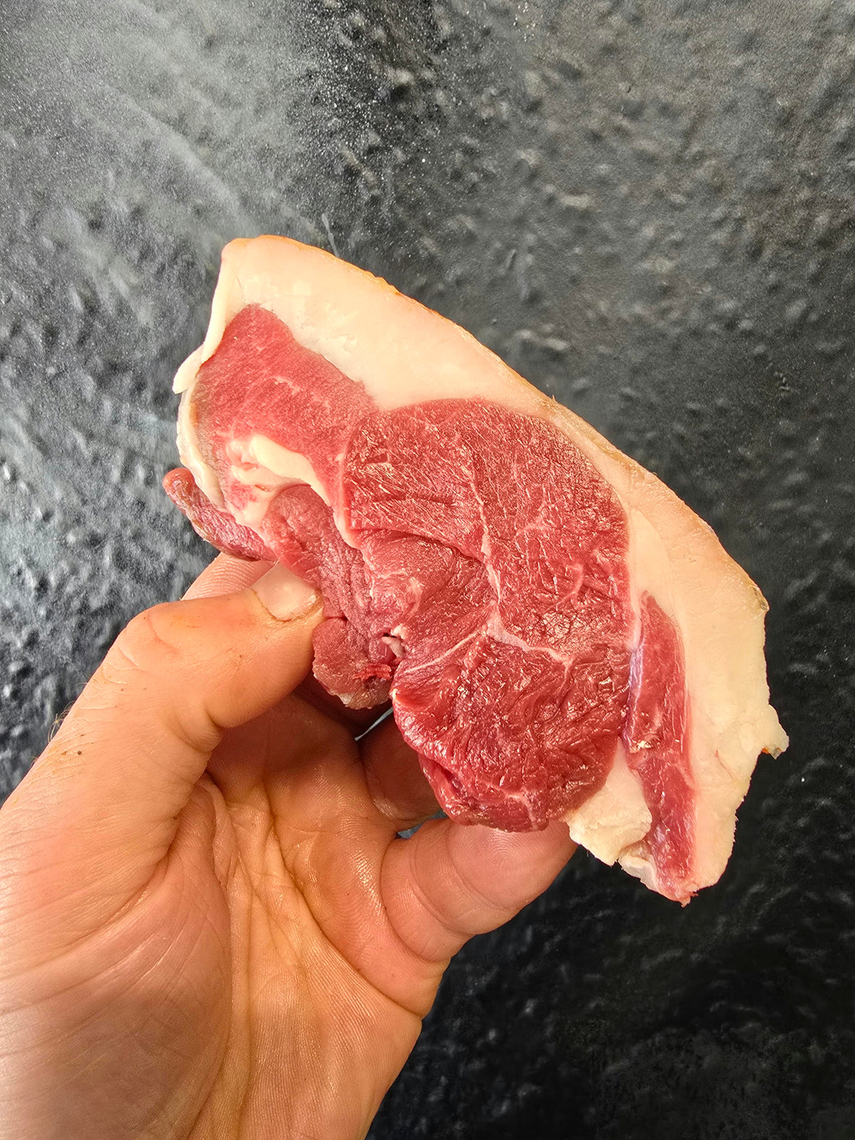 Aged orkney boreray mutton rump steak