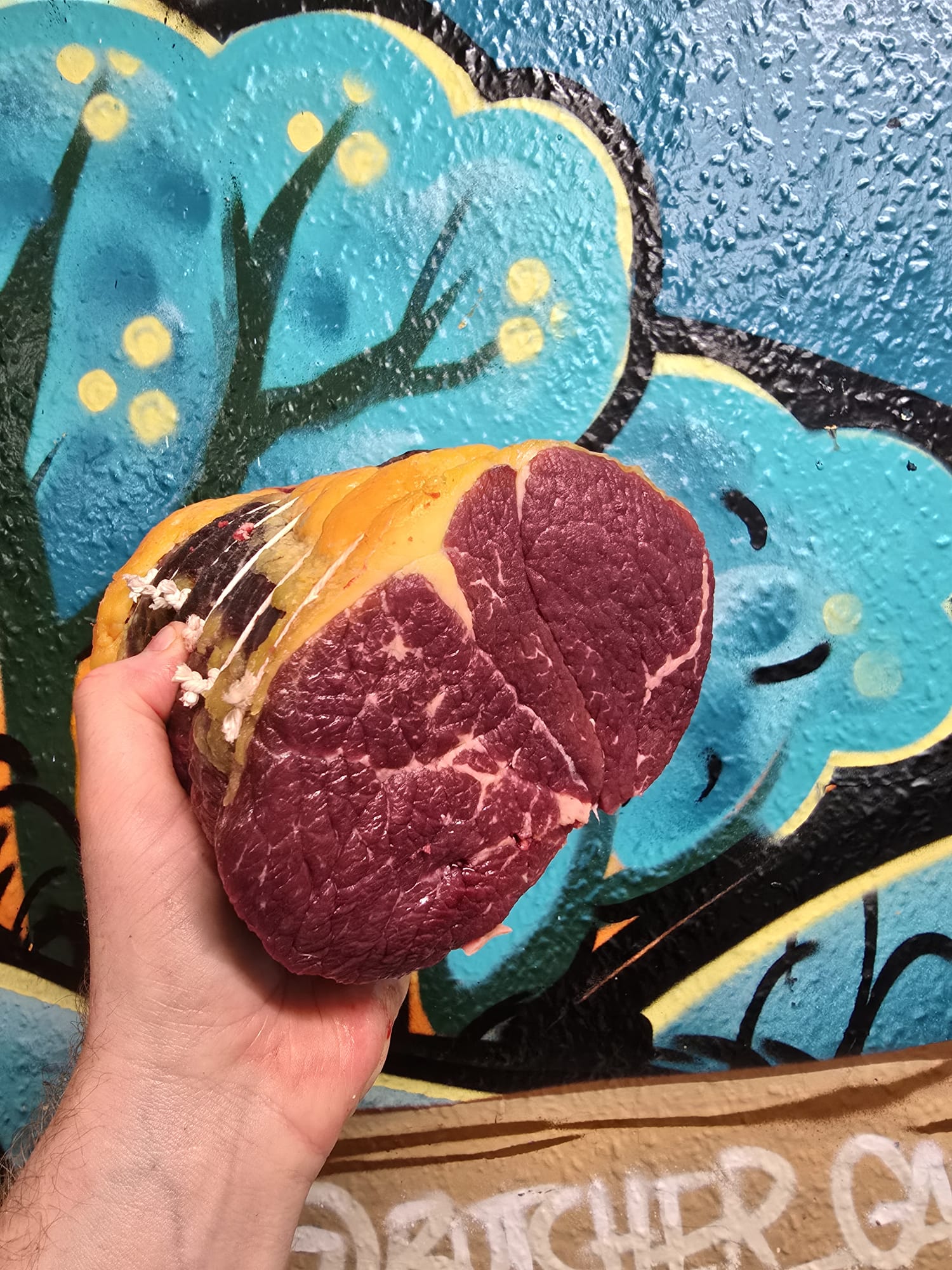 5 year old Jersey ex-dairy Dry Aged Topside Beef Joint