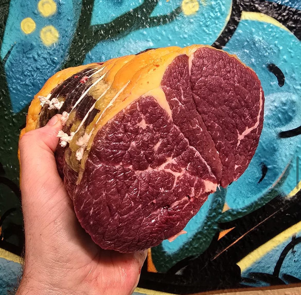 5 year old Jersey ex-dairy Dry Aged Silverside Beef Joint