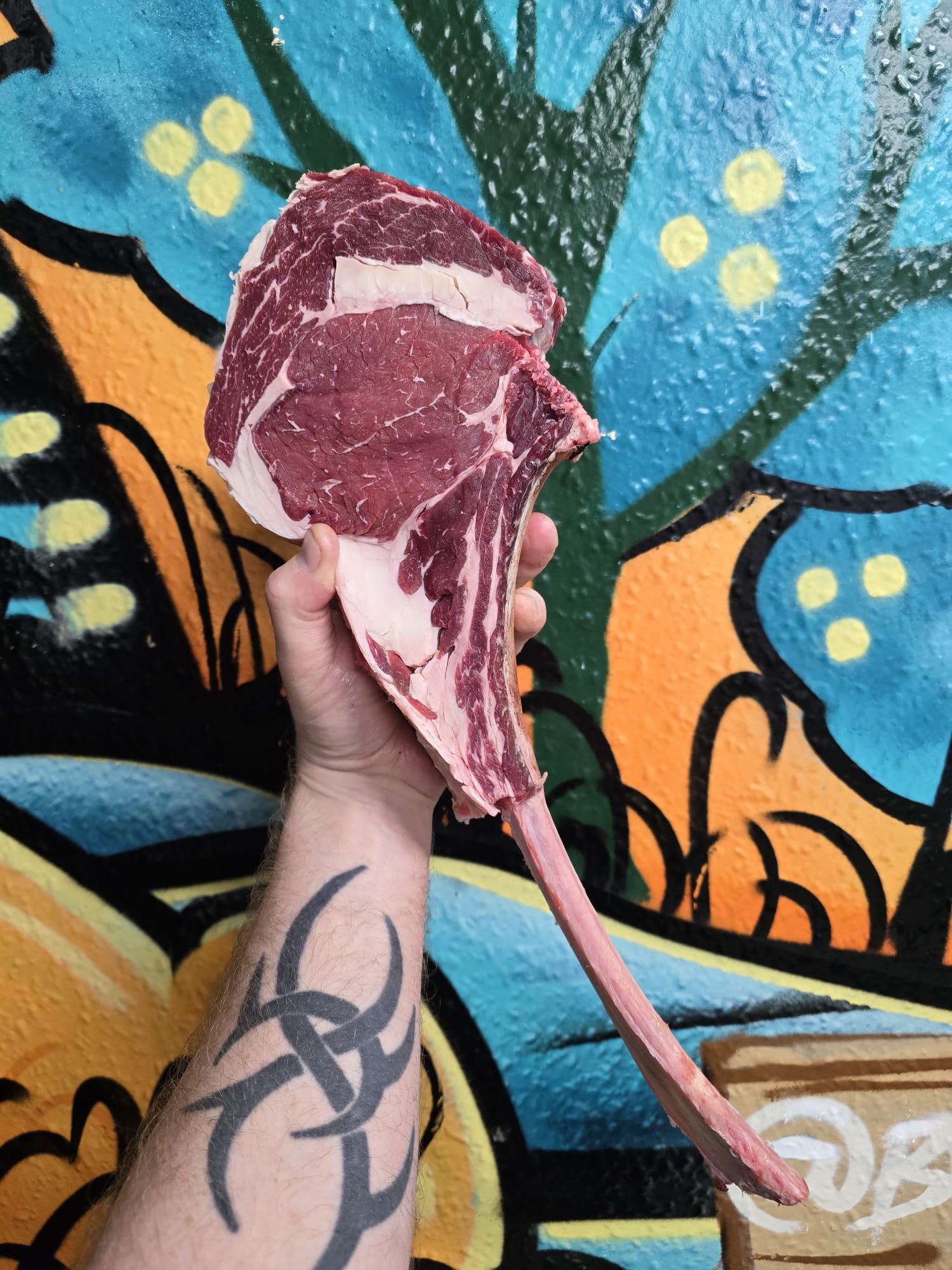 Dry Aged Dexter Tomahawk Steak