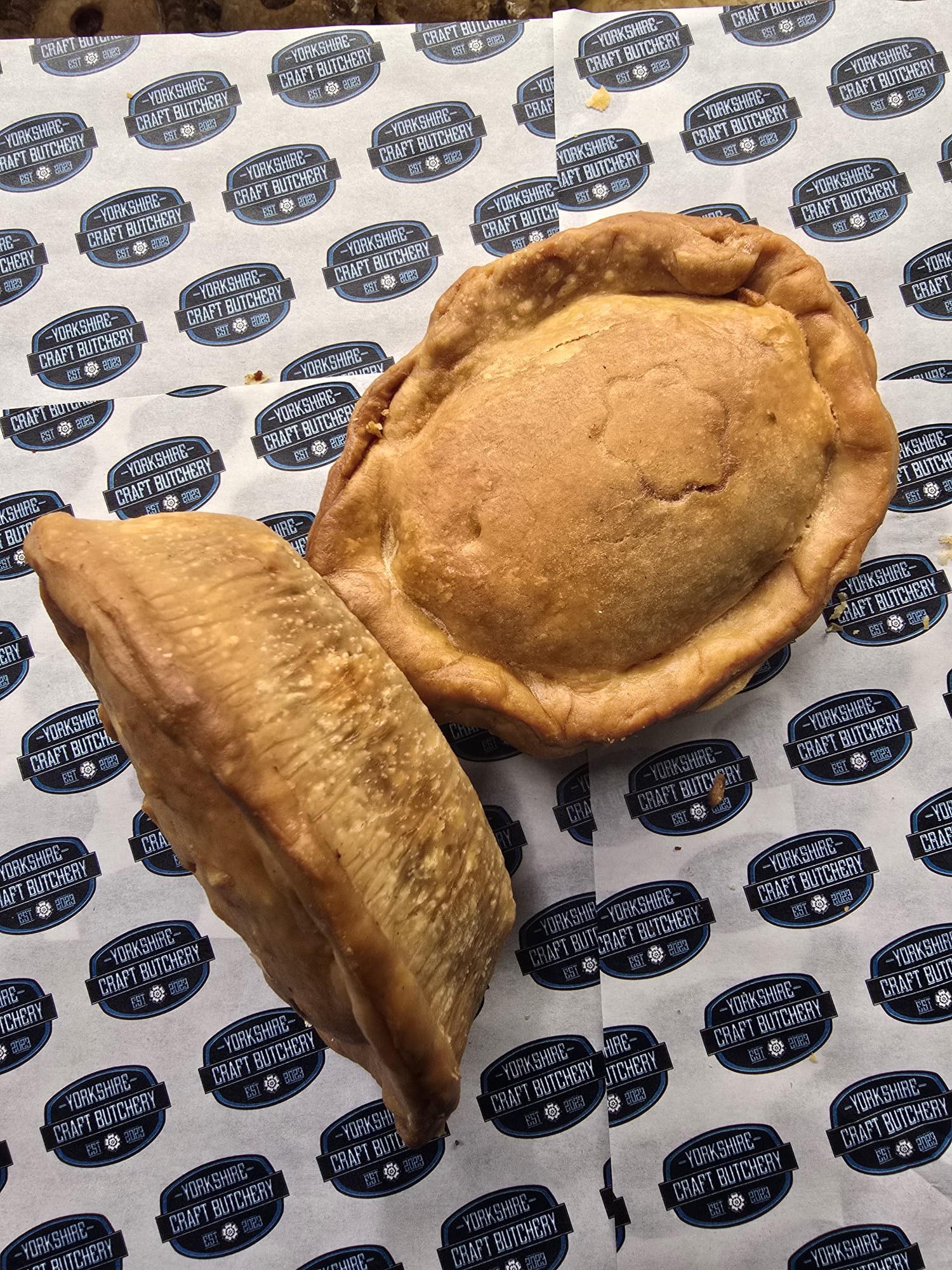 Small meat and potato pie