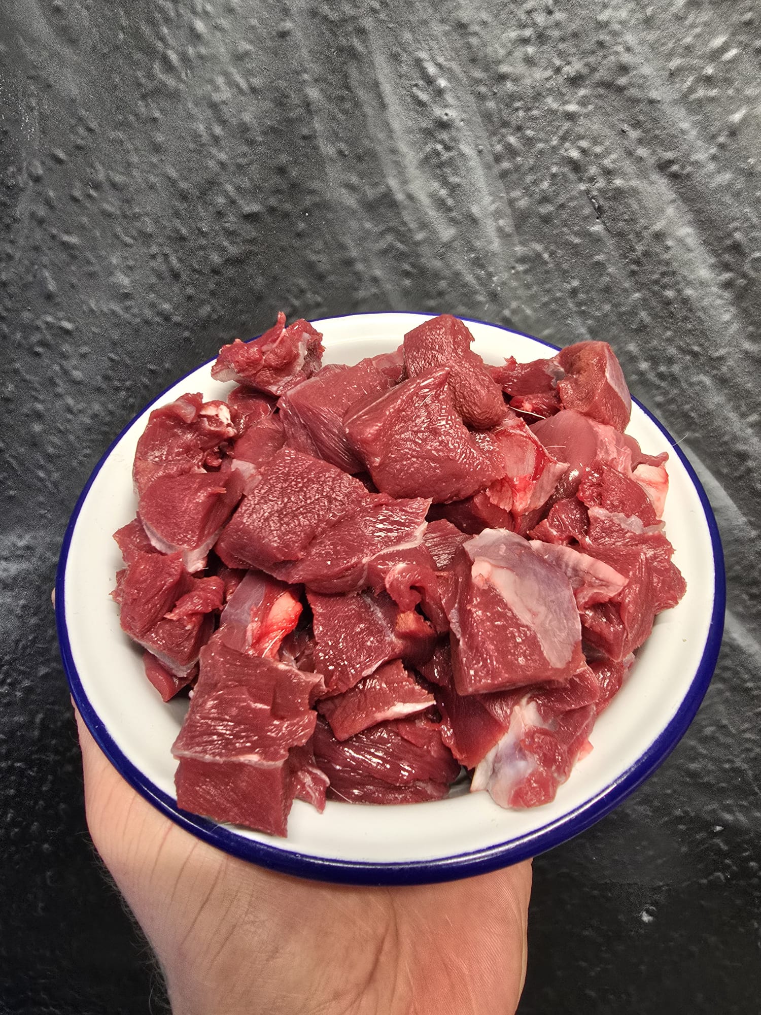 Diced Wild Fallow Deer