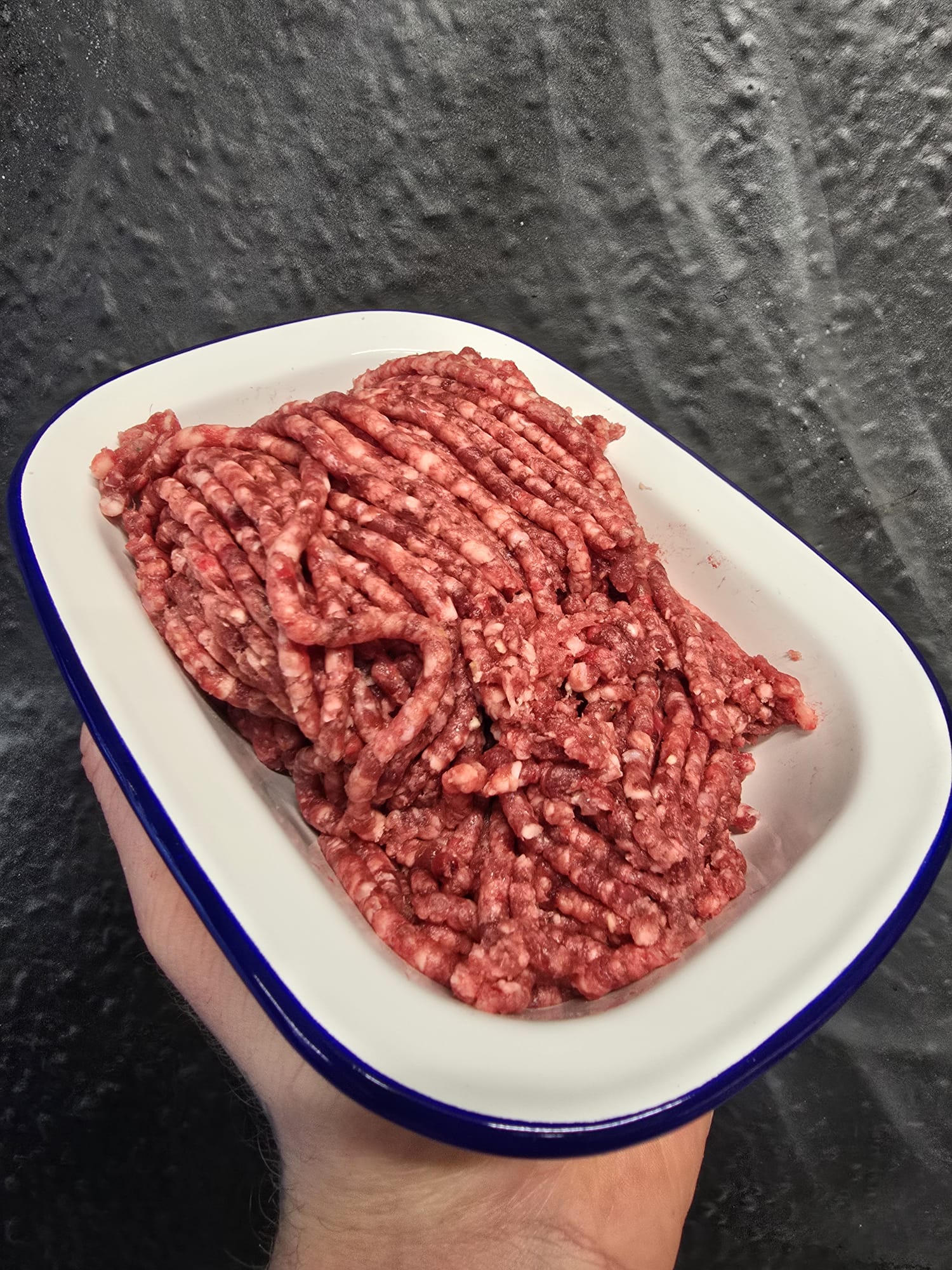 Wild fallow deer mince