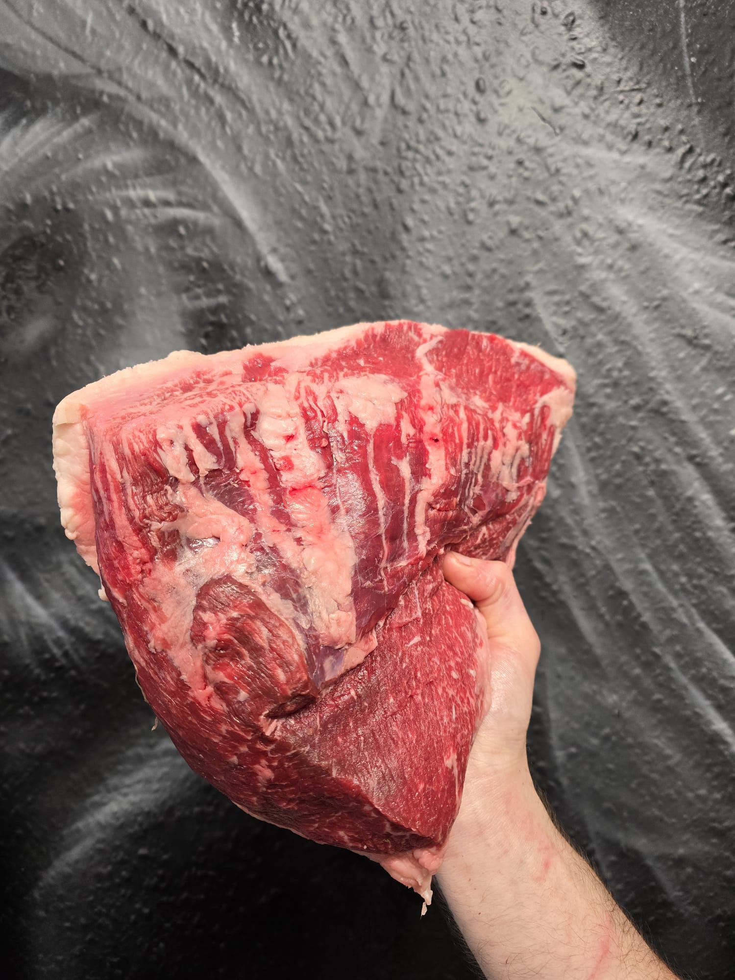 Dry aged yorkshire bred f1 wagyu picanha