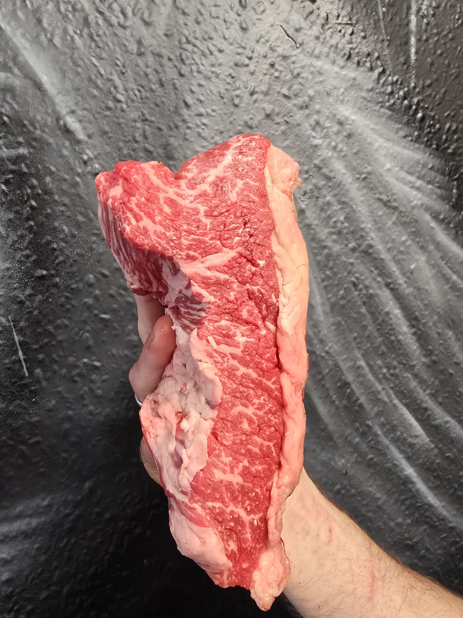 Dry aged yorkshire bred f1 wagyu tri tip