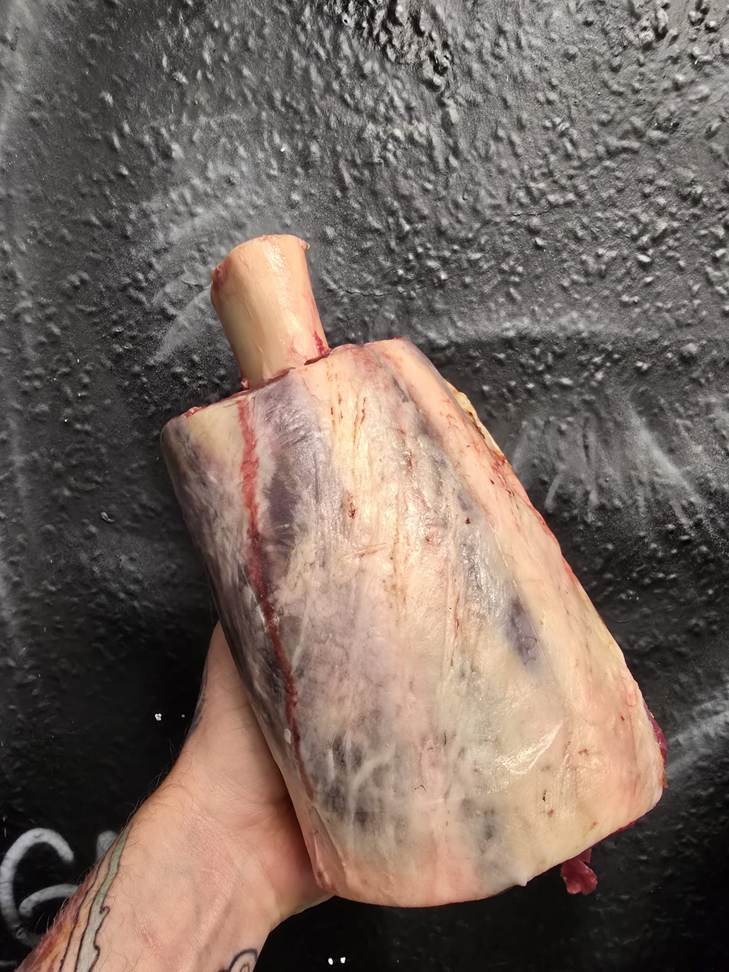 Dry aged yorkshire bred f1 wagyu thors hammer