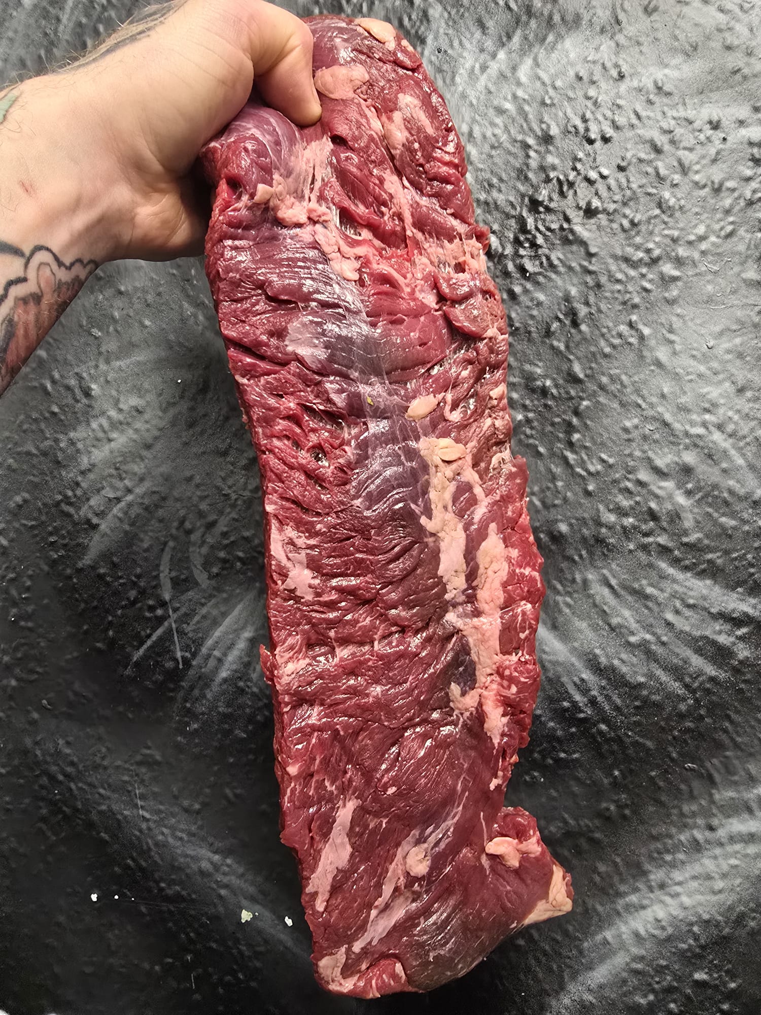 Dry aged bavette steak