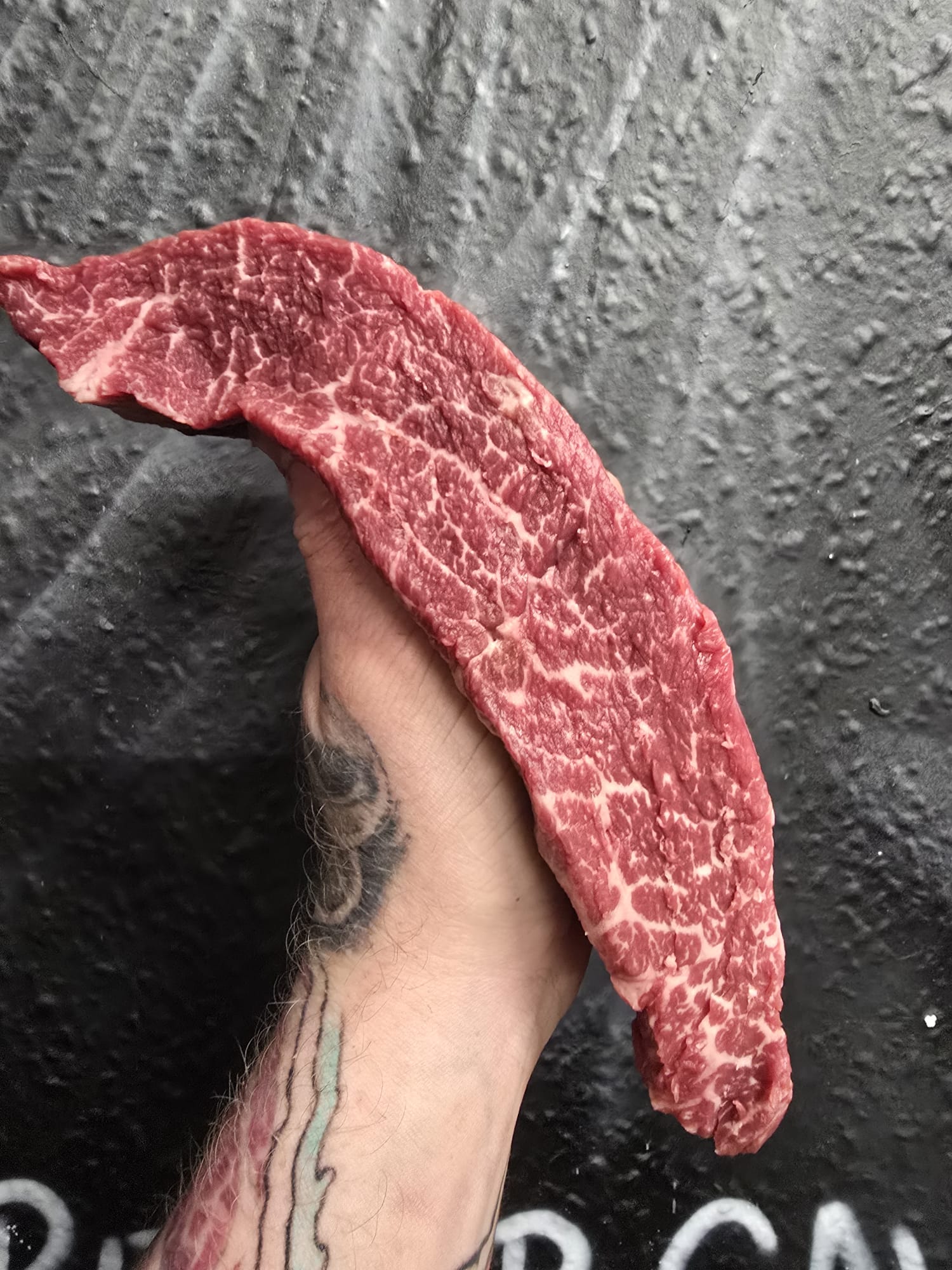 Dry aged denver steak