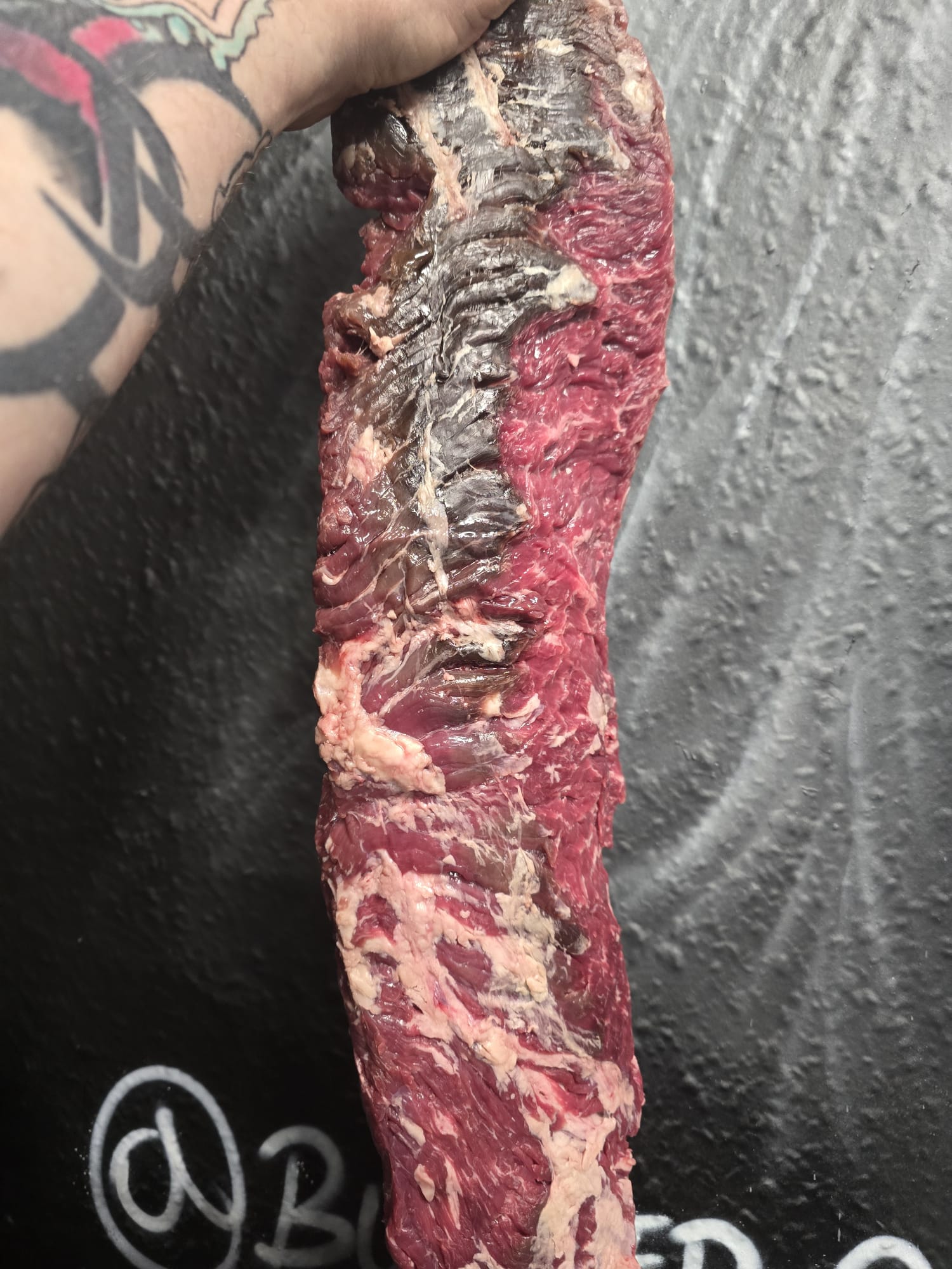 Dry aged bavette steak