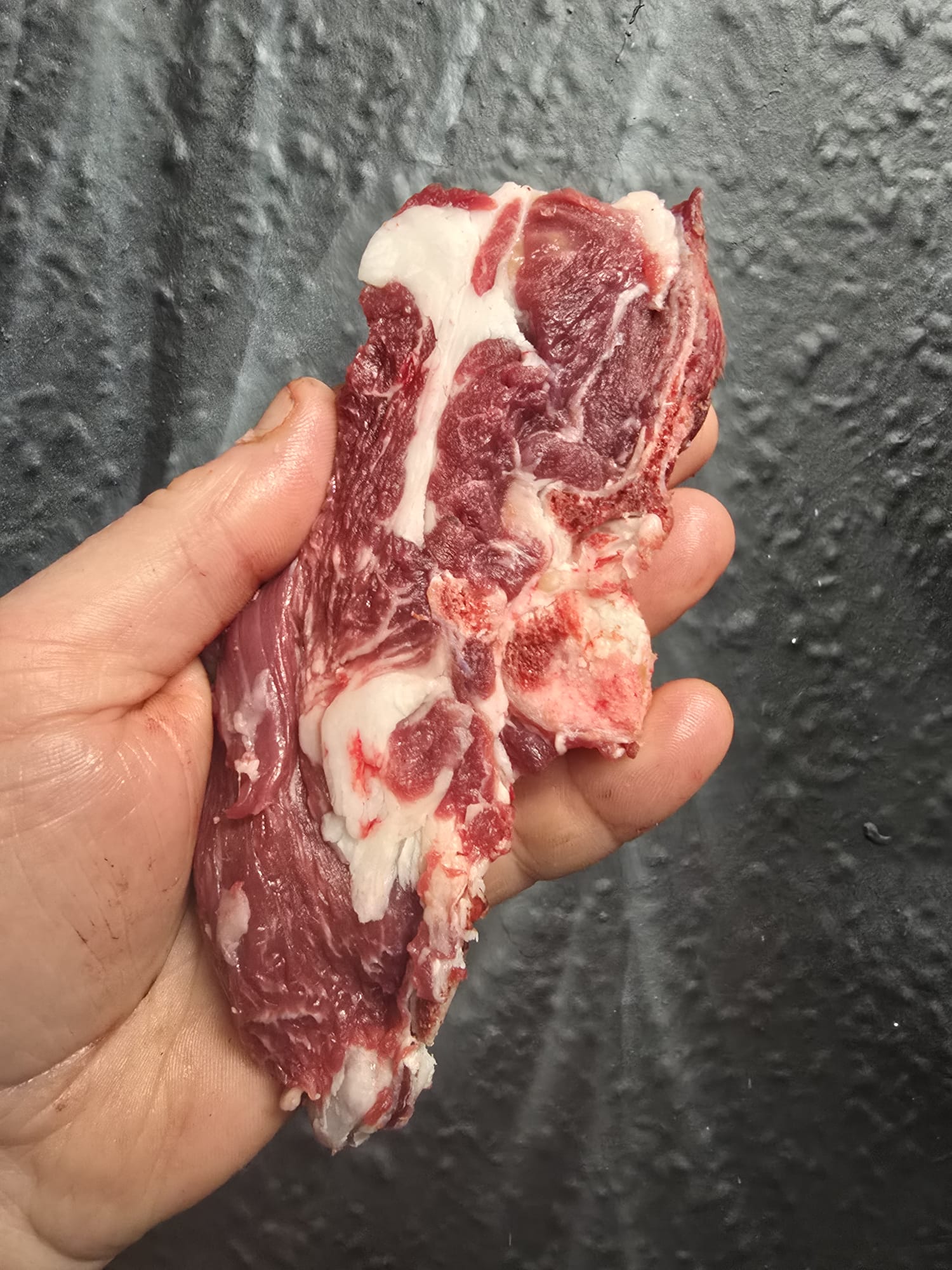 Boer X Dairy goat best end shoulder chops