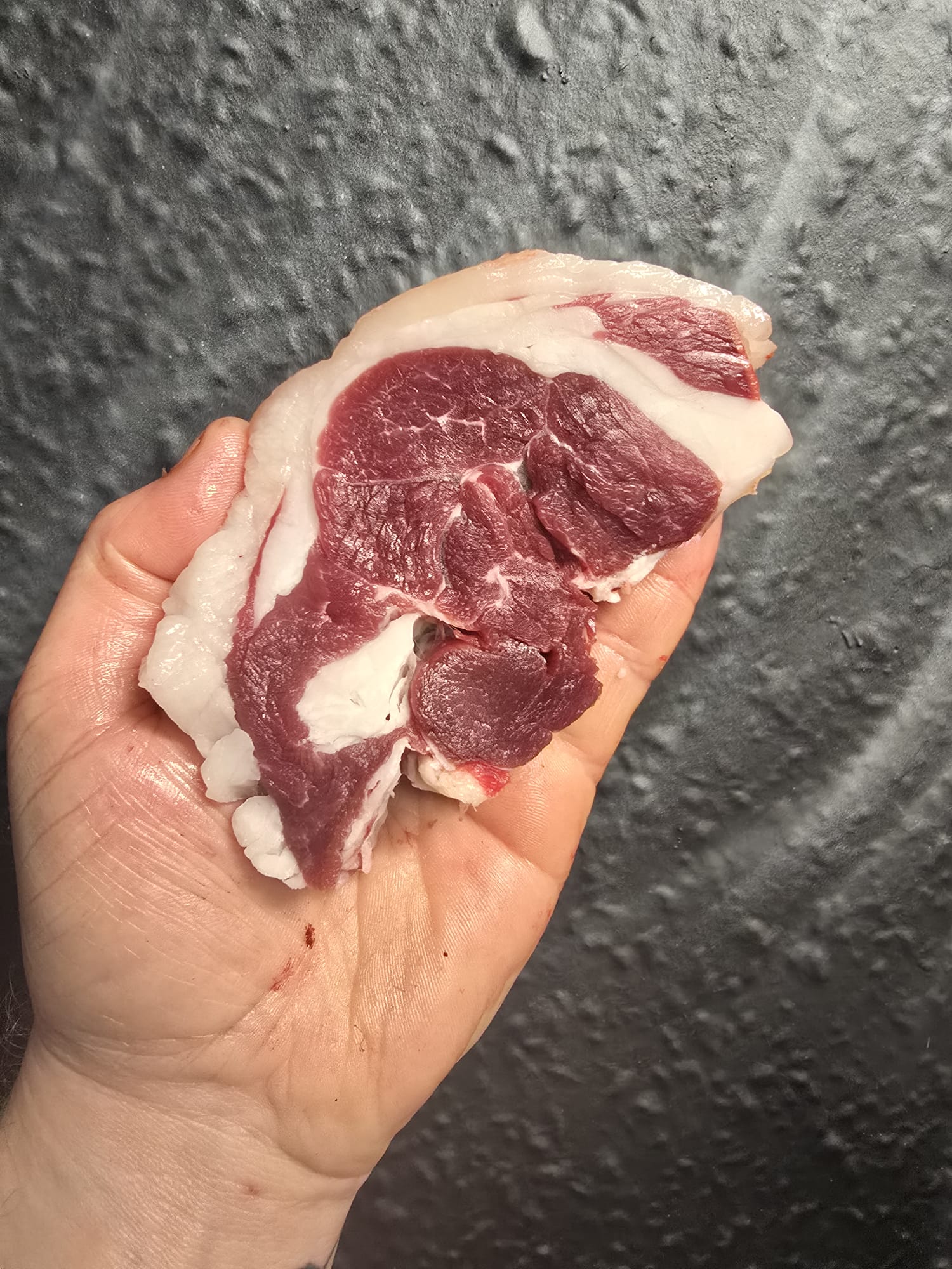 Boer X Dairy goat rump steaks