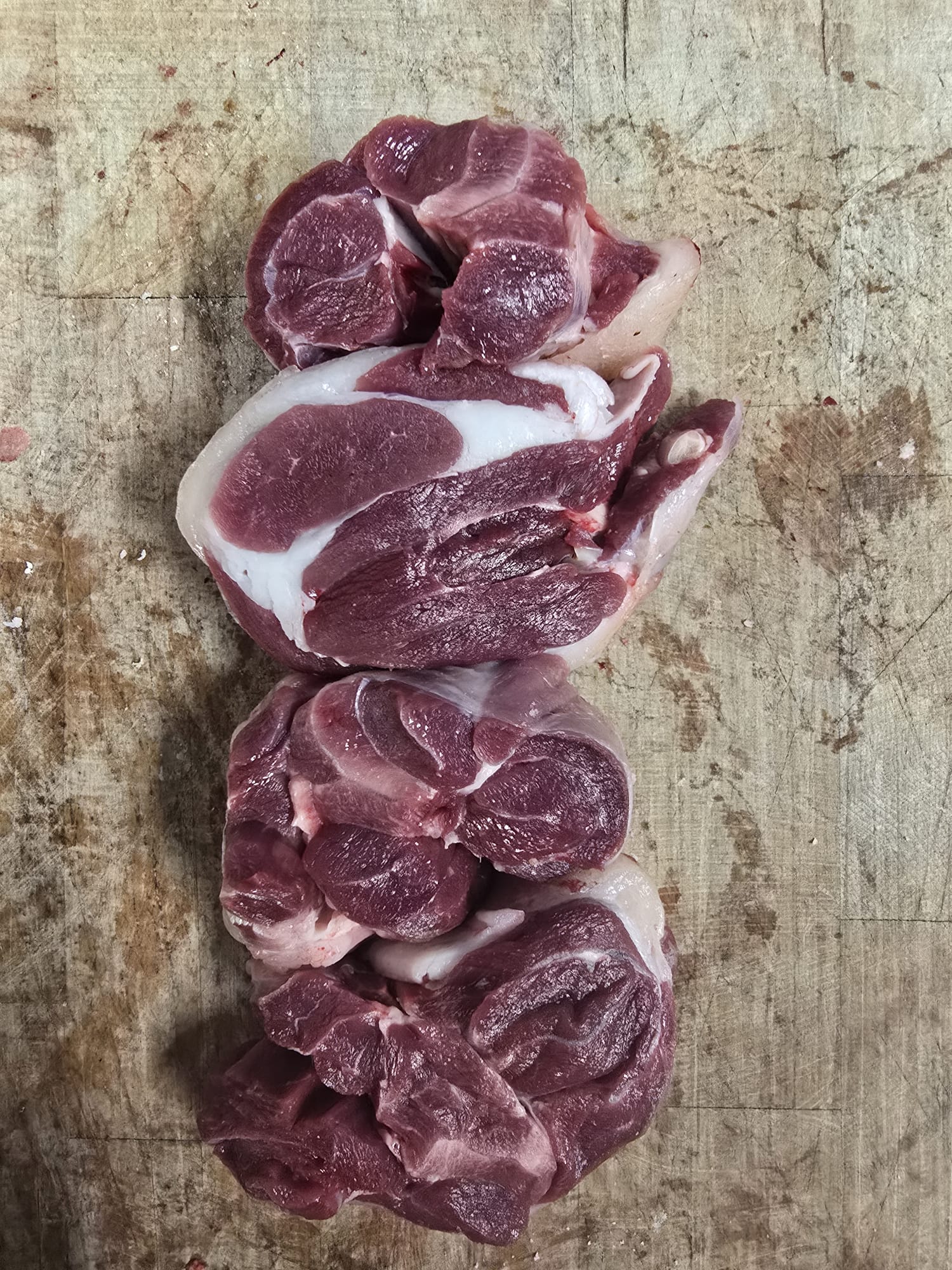 Boer X Dairy goat boneless shin