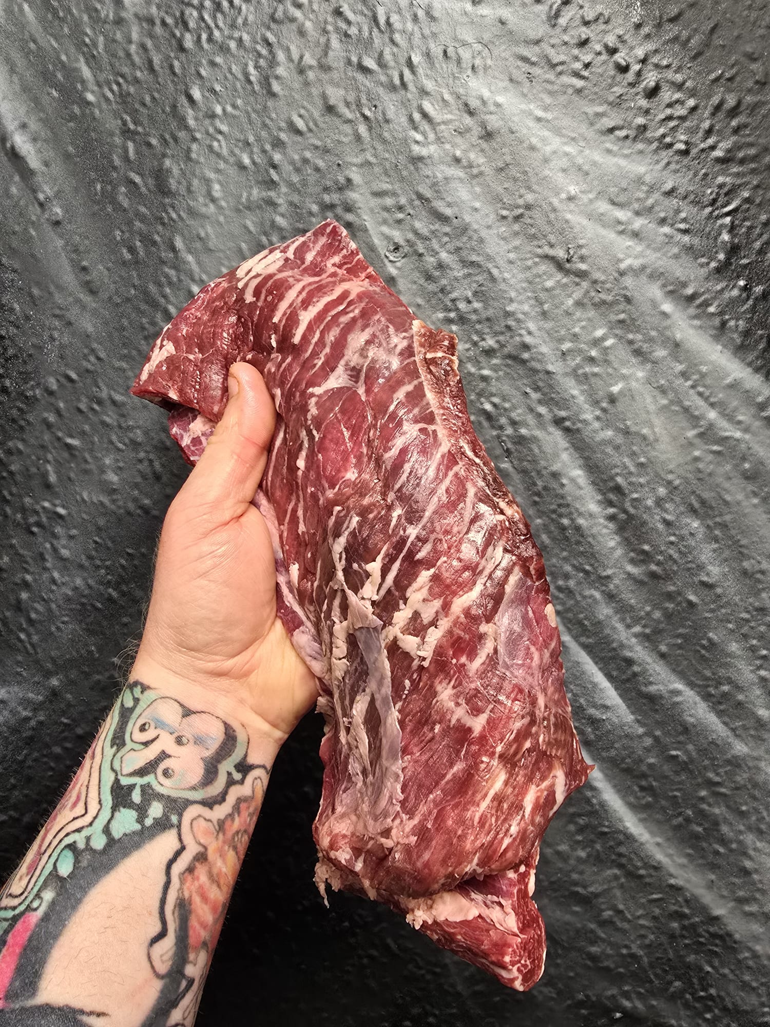 Dry aged native breed thin skirt