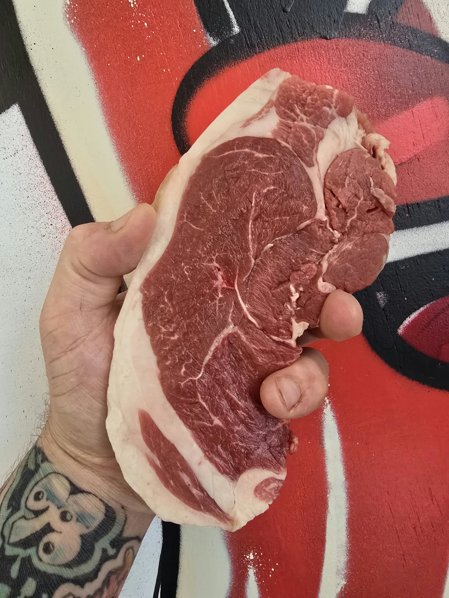 Month aged herdwick mutton rump steaks