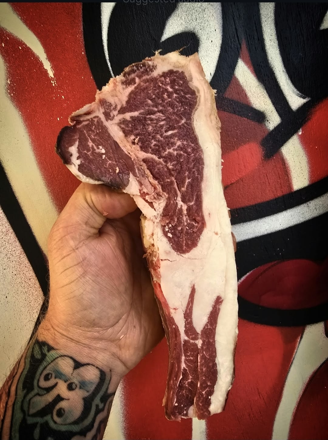 Month aged herdwick mutton T-bone
