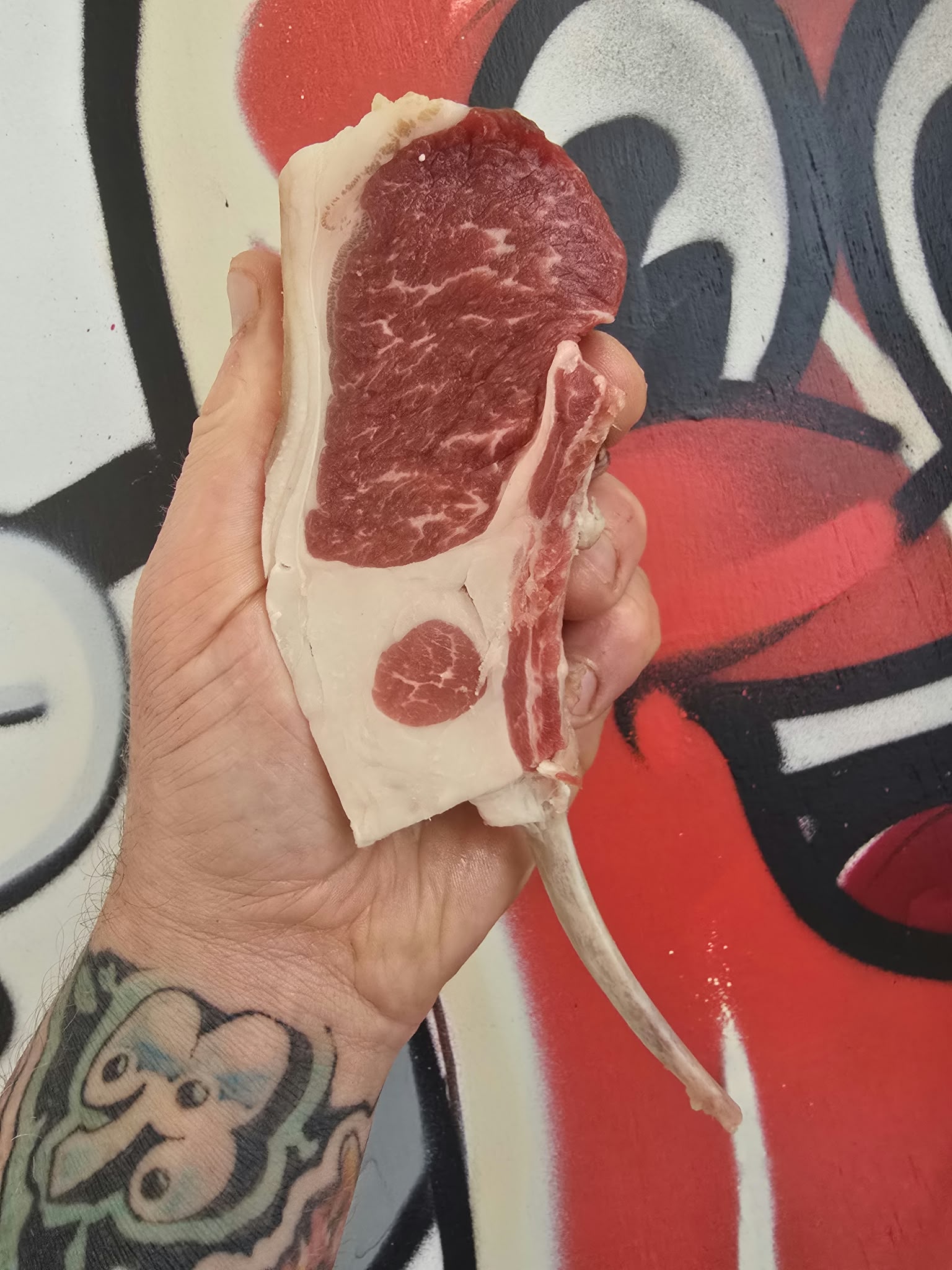 Month aged herdwick mutton cutlets
