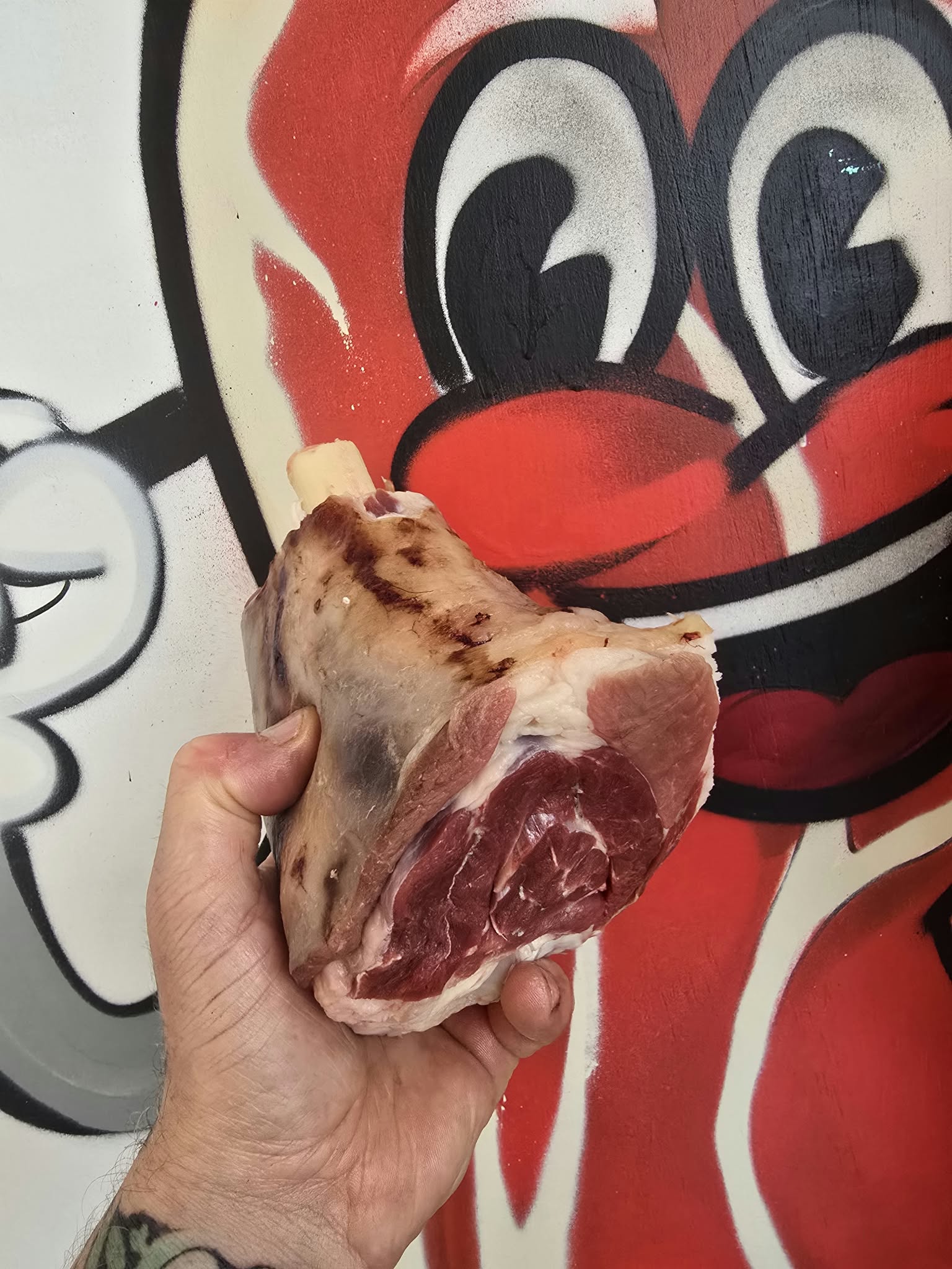 Month aged herdwick mutton shank