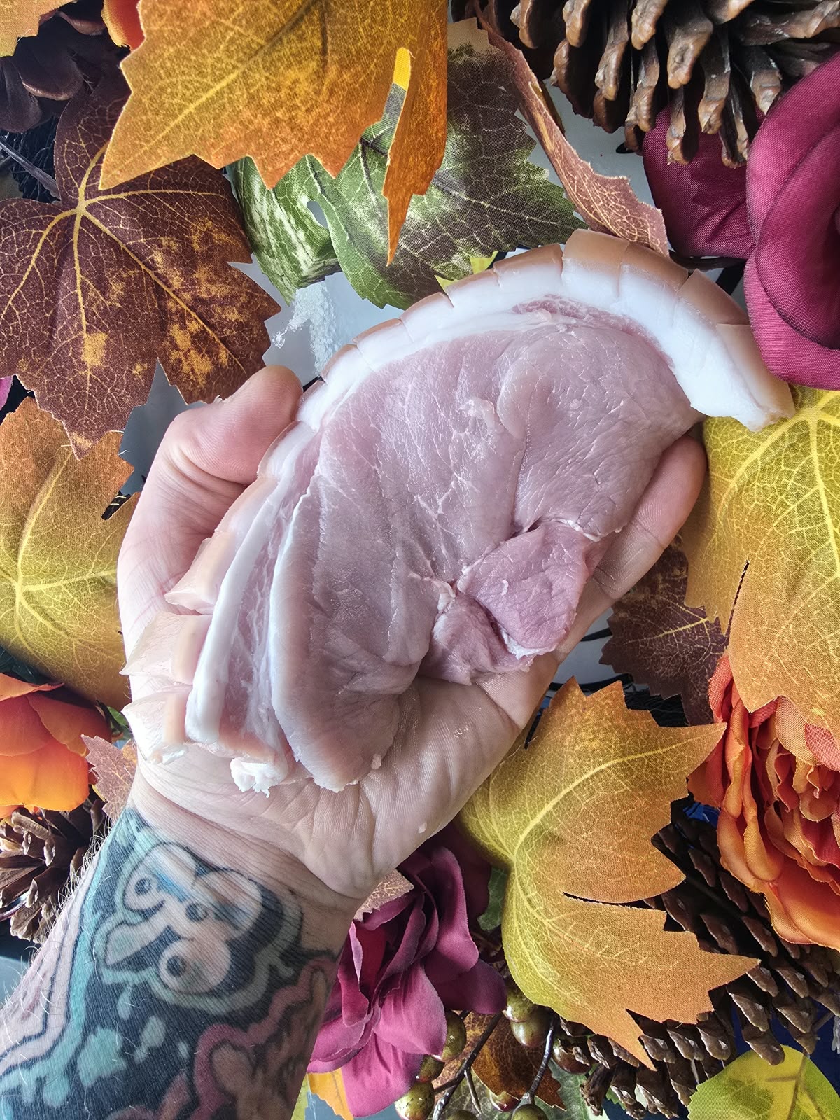 Free range pork rump steak