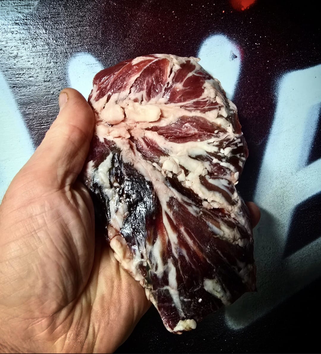 Dry aged spider steak