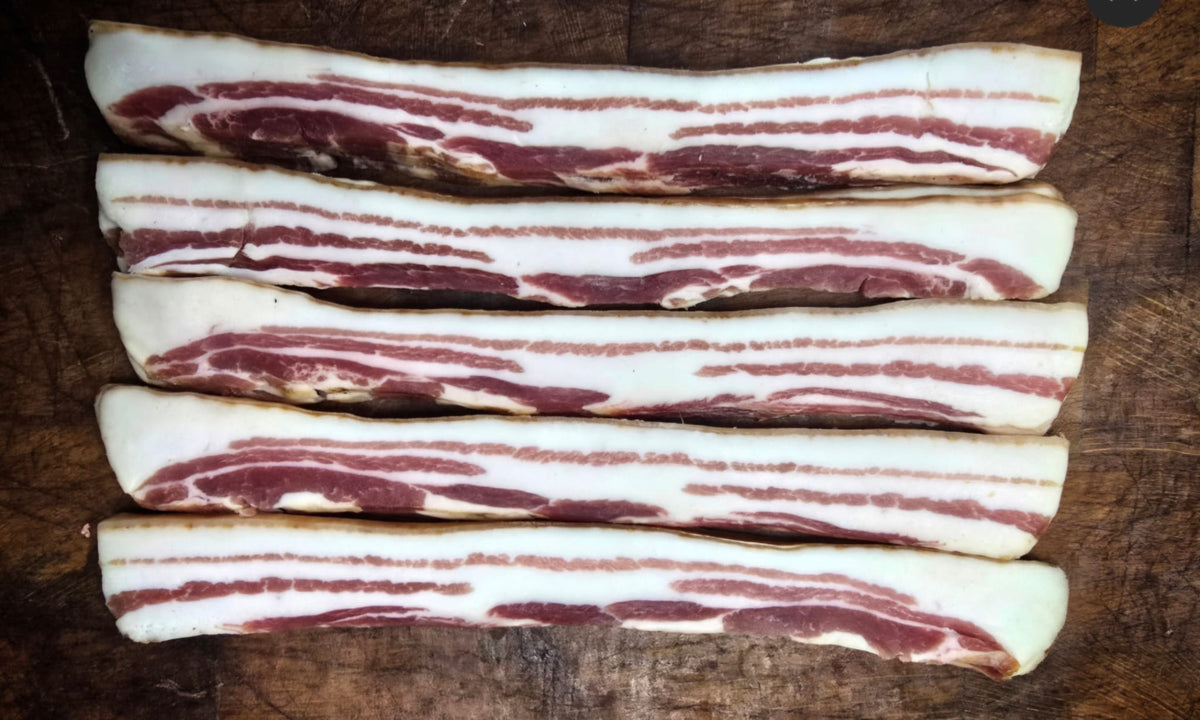 Dry Cured Smoked Streaky Bacon